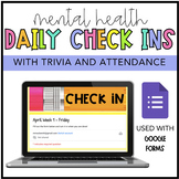 January Daily Check In Forms with Trivia! - Google Forms/G