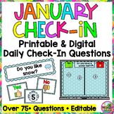 January Winter Daily Check-in Question of the Day Printabl