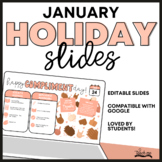 January Daily Holiday Slides