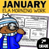January Morning Work for 2nd Grade