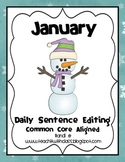 January Daily Sentence Editing