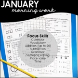 January Daily Skills Practice /Morning Work