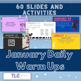 January Daily Warm-Ups and Bellringers- National Days