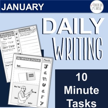 Preview of Daily Writing Practice January