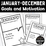 January-December | Monthly Goal-Setting Activities | School Year