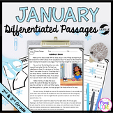 January Differentiated Reading Comprehension Lexile Passag