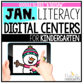 January Digital LITERACY Centers Kindergarten