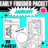 January Early/Fast Finishers | Fun Activity Packet | Winte