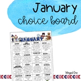 January Early Finishers Choice Board