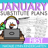 January Emergency Sub Plans for 1st Grade