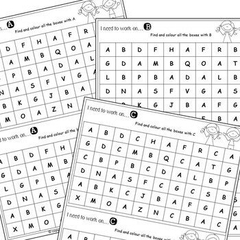 alphabet tracing worksheets capital letters tpt