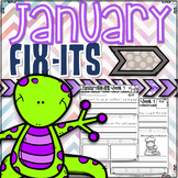 January Fix-It Sentences With Powerpoint