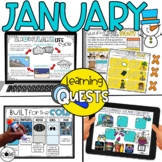 January Lessons - New Years, Polar Animals, Civil Rights, 