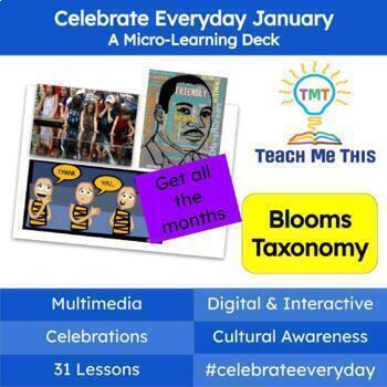 Preview of January Interactive Discussion Slides | Starters | Writing Prompts | Digital