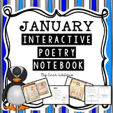 K-2 January Interactive Poetry Notebook {With Original Poems!}
