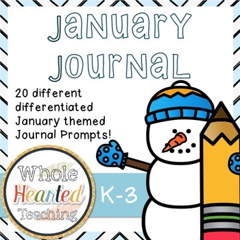 January Journal by Whole Hearted Teaching | Teachers Pay Teachers