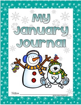 Winter Journal Prompts by Kiki's Classroom | Teachers Pay Teachers