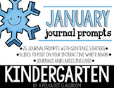 January Journal and Prompts {Kindergarten}
