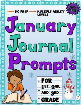 January Journals for Primary Students by All Jazzed Up | TPT