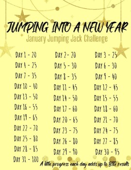 jumping jack challenge before and after