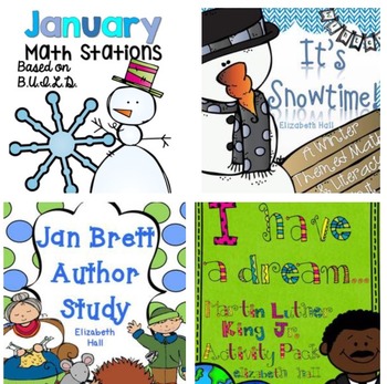 Preview of January Kindergarten Bundle
