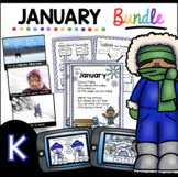January Kindergarten Bundle Lessons and activities Phonics