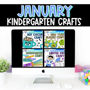 Preview of January Kindergarten Crafts
