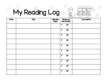 January Homework Menu by Kindergarten Crossroads | TpT