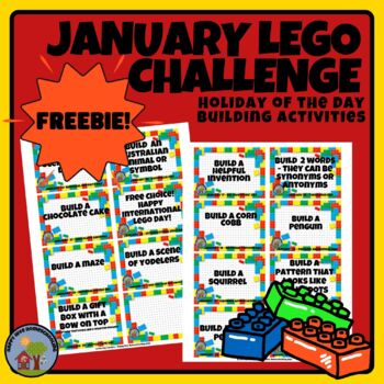 Preview of January Lego Challenge