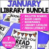 January Library Activities Bundle for January Library Lessons