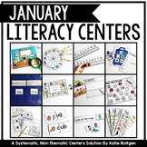 January  Literacy Centers for Kindergarten