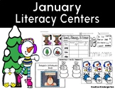 January Literacy/Reading Centers for Kindergarten