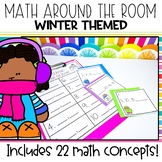 January Math Write the Room | First Grade | Winter Math Centers