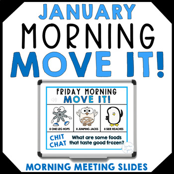 Preview of January Morning Meeting Activities - Winter Morning Slides