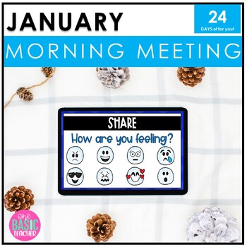 Preview of January Morning Meeting Quick and Easy