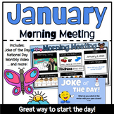 January Morning Meeting & SEL Check In | Digital