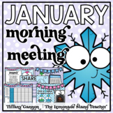 January Morning Meeting and Calendar PowerPoint Slides