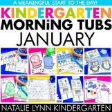 January Morning Tubs for Kindergarten | Kindergarten Morni