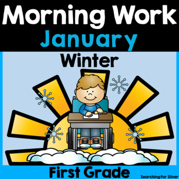 Preview of January Morning Work {1st Grade} PDF & Digital Ready!