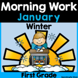 January Morning Work {1st Grade} PDF & Digital Ready!