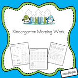 January Morning Work (Kindergarten)