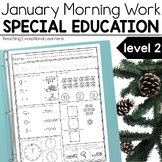 January Morning Work Special Education