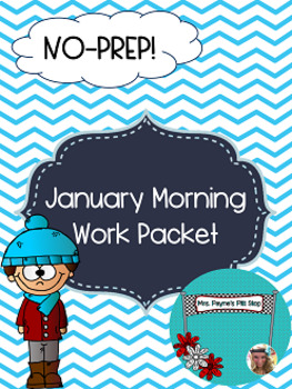 Preview of January Morning Work NO-PREP Packet!