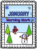 January Morning Work Packet | 1st Grade (No Prep!)