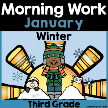 Preview of January Morning Work {3rd Grade} PDF & Digital Ready!