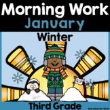 January Morning Work {3rd Grade} PDF & Digital Ready!