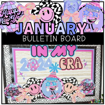 Preview of January & New Years Bulletin Board Decor