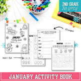 January New Years Winter Activity Book | No Prep 2nd Grade