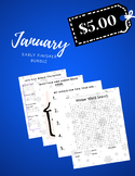 January No Prep Early Finisher Packet