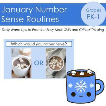 Preview of January Number Sense Routines